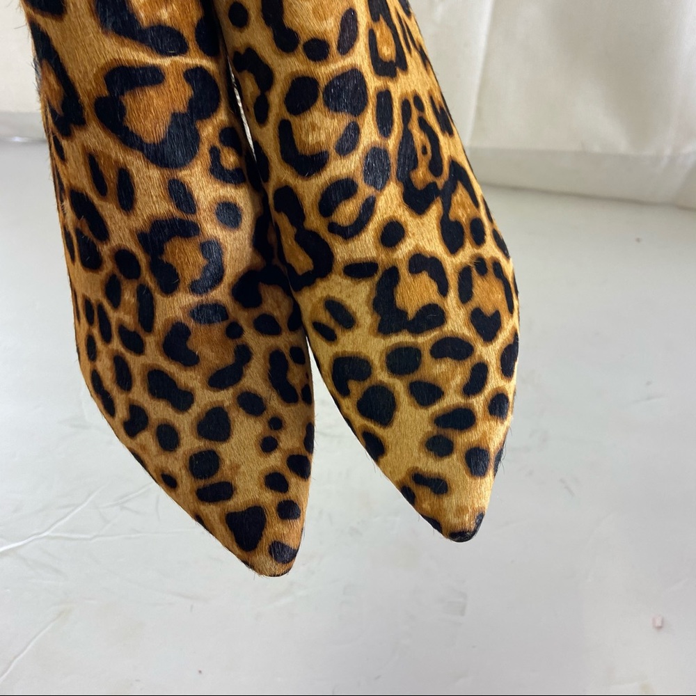 NEW Antonio Melani Shahn Calf Hair Heel Booties - Picture 10 of 10